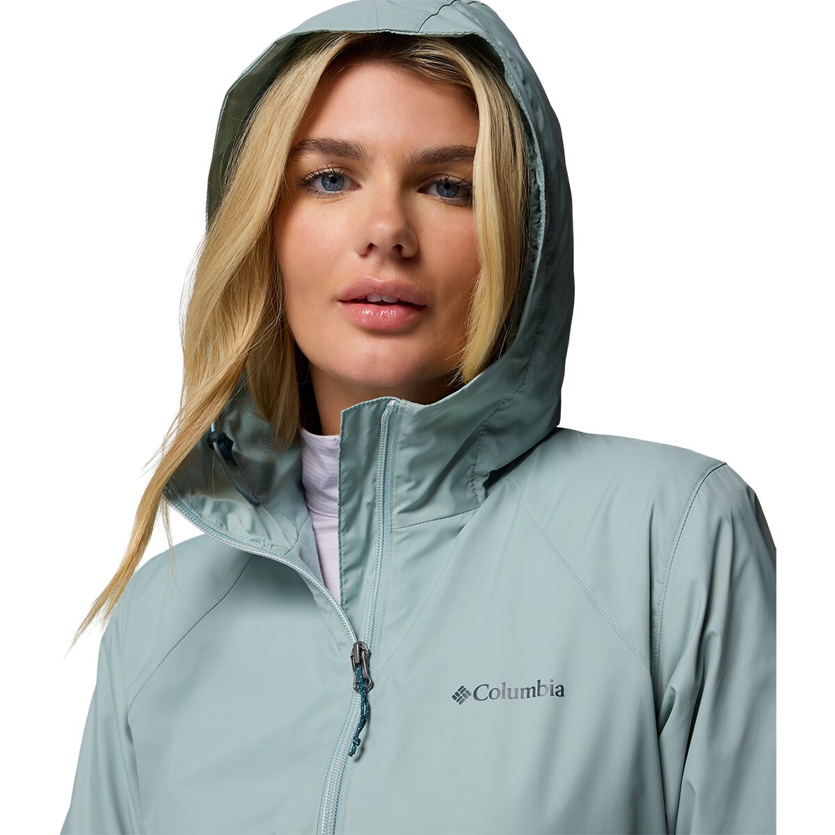Женская куртка Columbia Switchback II Lined Long, цвет: Синий — фото 3