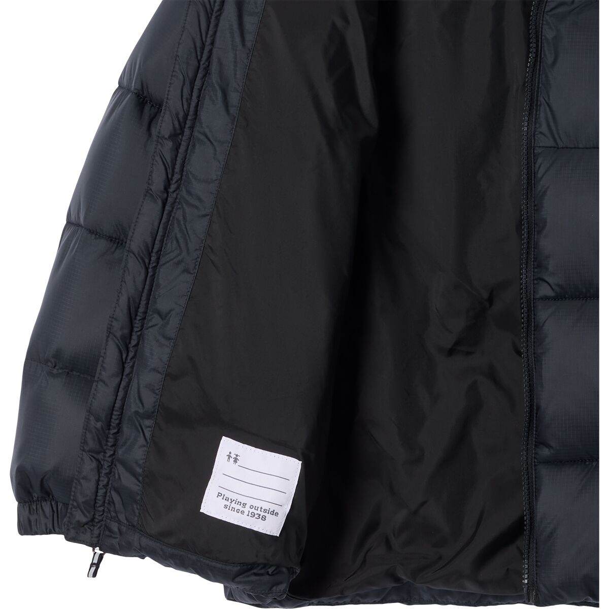 Детская куртка Columbia Puffect Hooded, цвет: Чёрный — фото 2