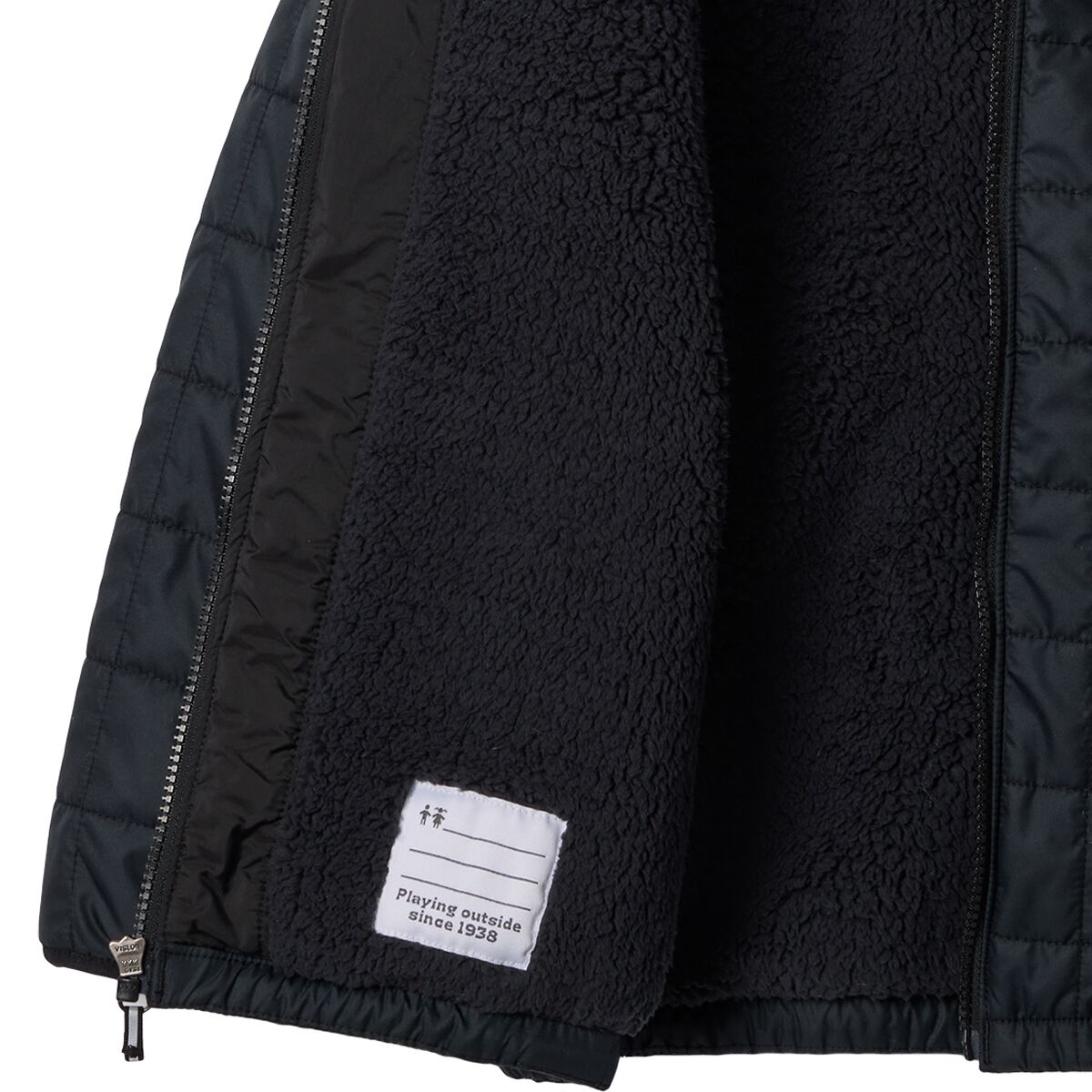 Куртка Columbia Rugged Ridge II Sherpa Lined Jacket для мальчиков, цвет: Чёрный — фото 3