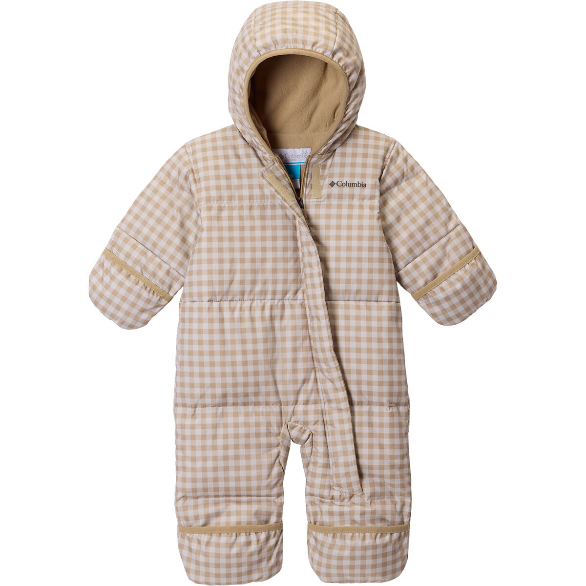 Детские комбинезоны Columbia Snuggly Bunny II Bunting - Infants', цвет: В мелкую клетку — фото 2
