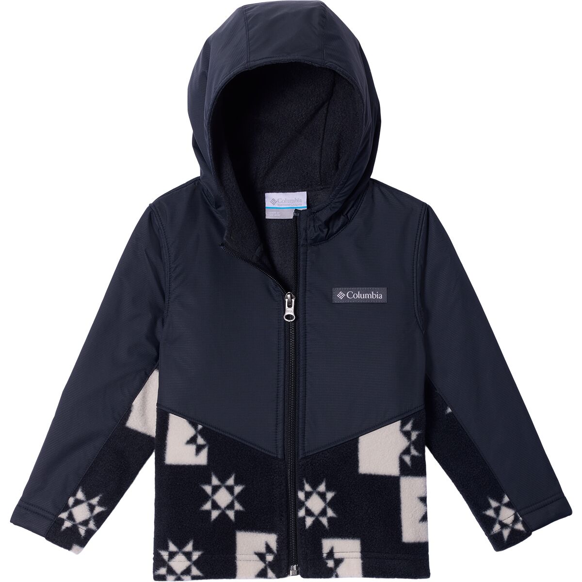 Детское худи Columbia Steens Mt II Overlay - Toddlers', цвет: Чёрный