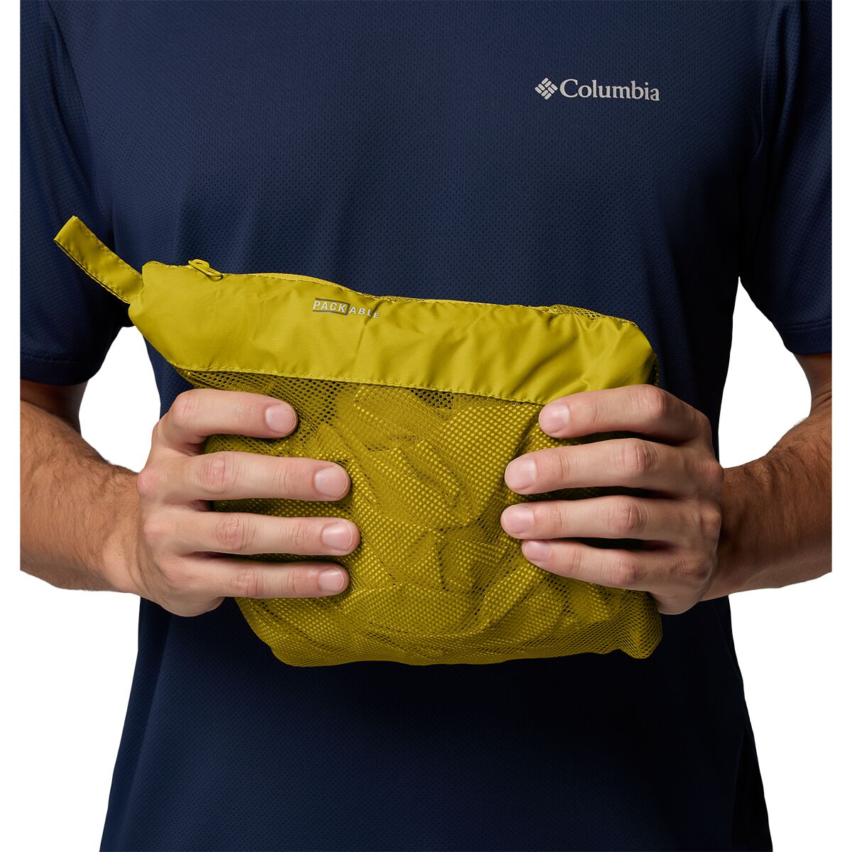 Мужская куртка Columbia Glennaker Lake II Rain Jacket, цвет: Состаренный мох / Зелёный — фото 8