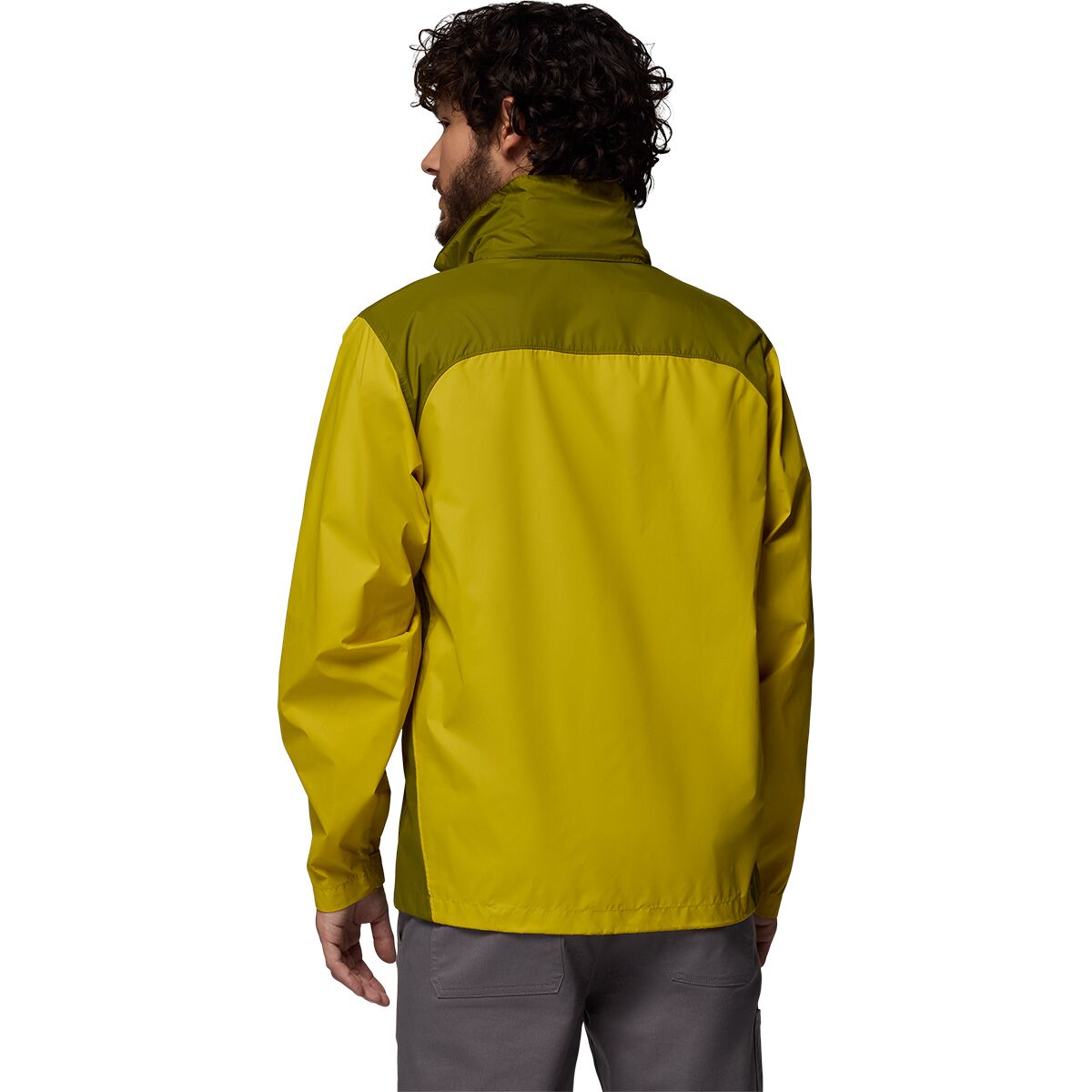 Мужская куртка Columbia Glennaker Lake II Rain Jacket, цвет: Состаренный мох / Зелёный — фото 9