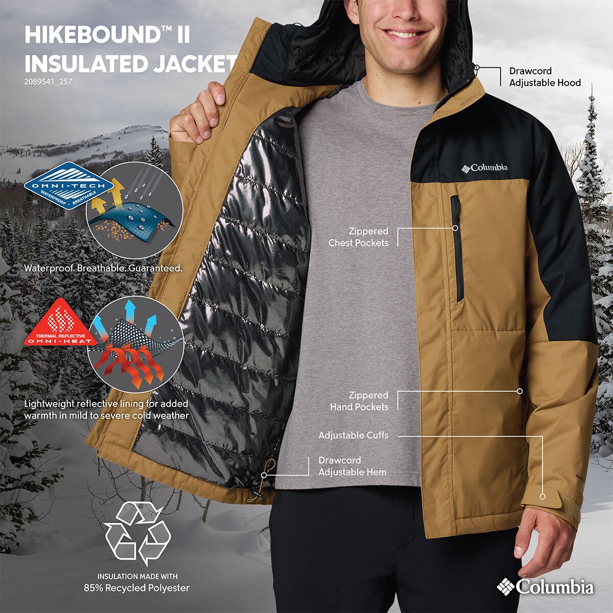 Columbia Hikebound II Insulated Jacket - Men´s