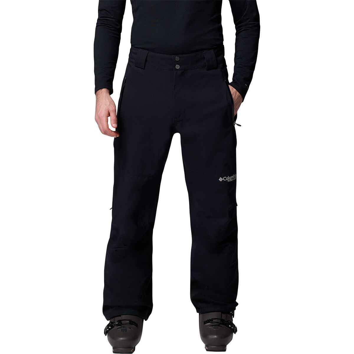 Мужские брюки Columbia Platinum Peak II 3L, цвет: Чёрный