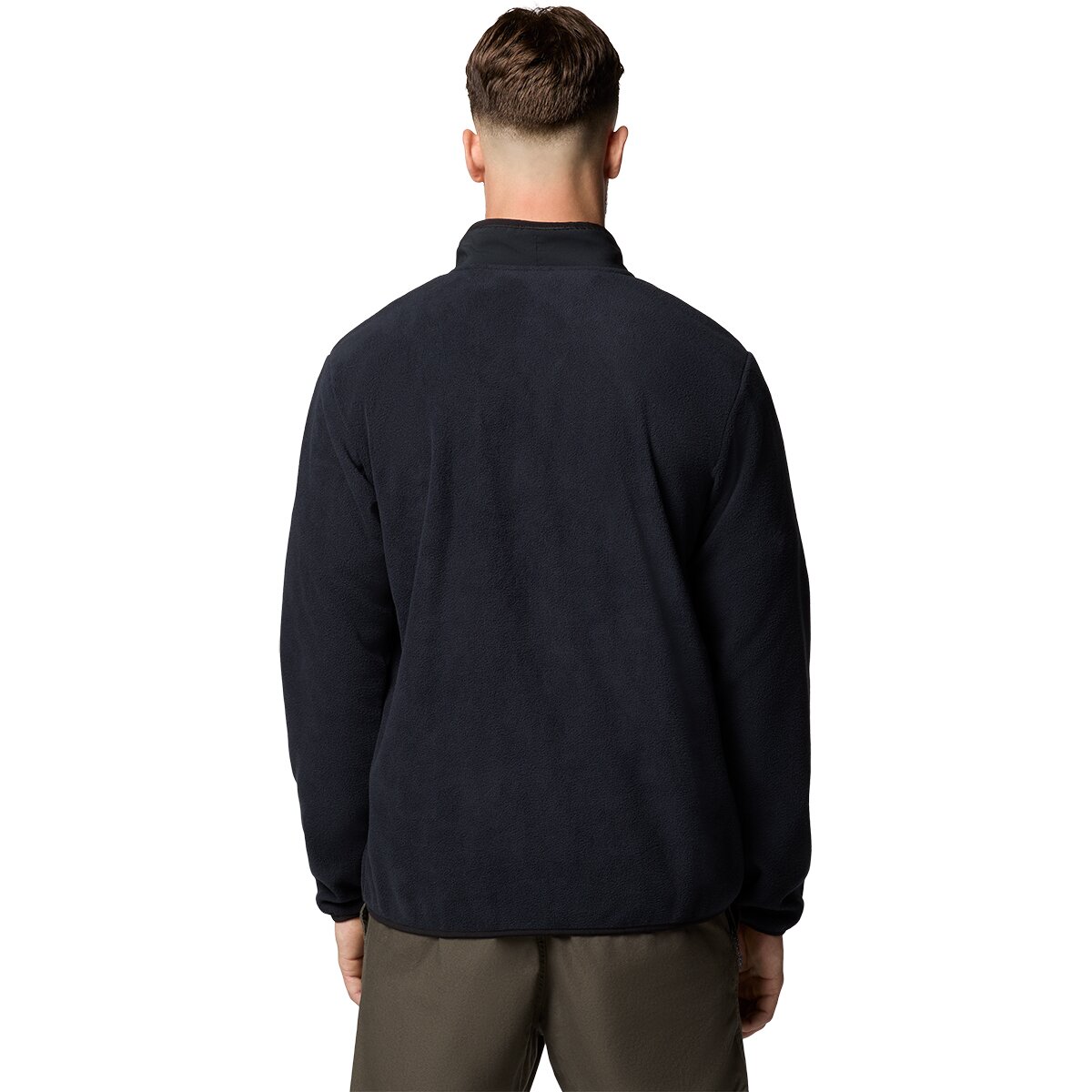 Мужская толстовка Columbia Sequoia Grove Full-Zip Fleece, цвет: Чёрный — фото 5