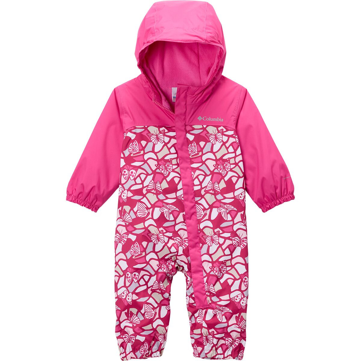 Детские комбинезоны Columbia Critter Jitters III Rain Suit - Infants', цвет: Розовый / Розовый ледяной