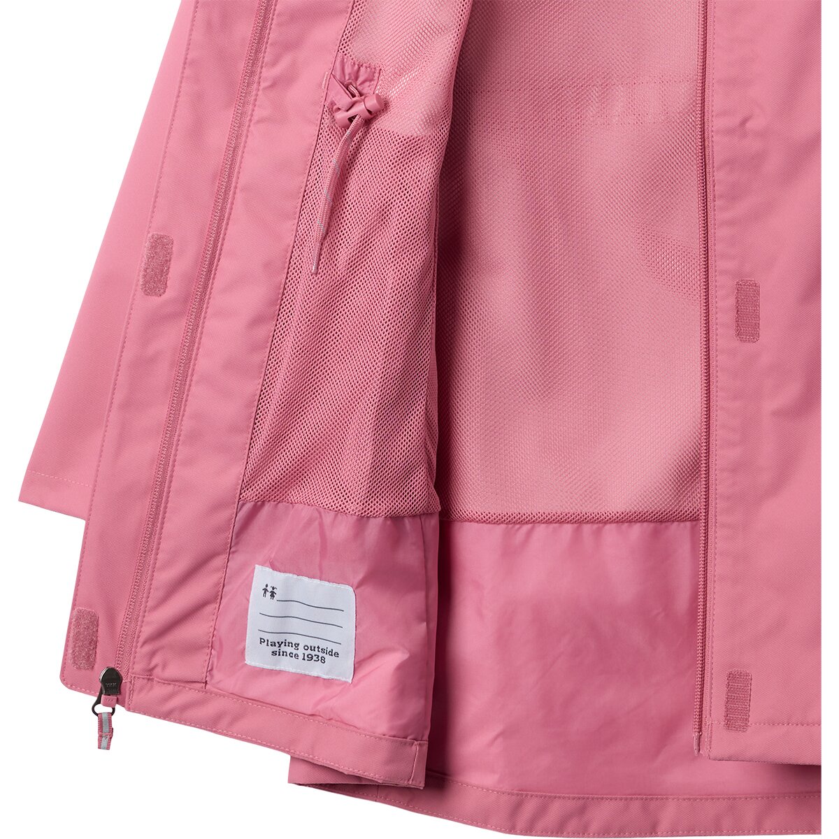 Куртка Columbia Hikebound Long Jacket для девочек, цвет: Rosette — фото 2