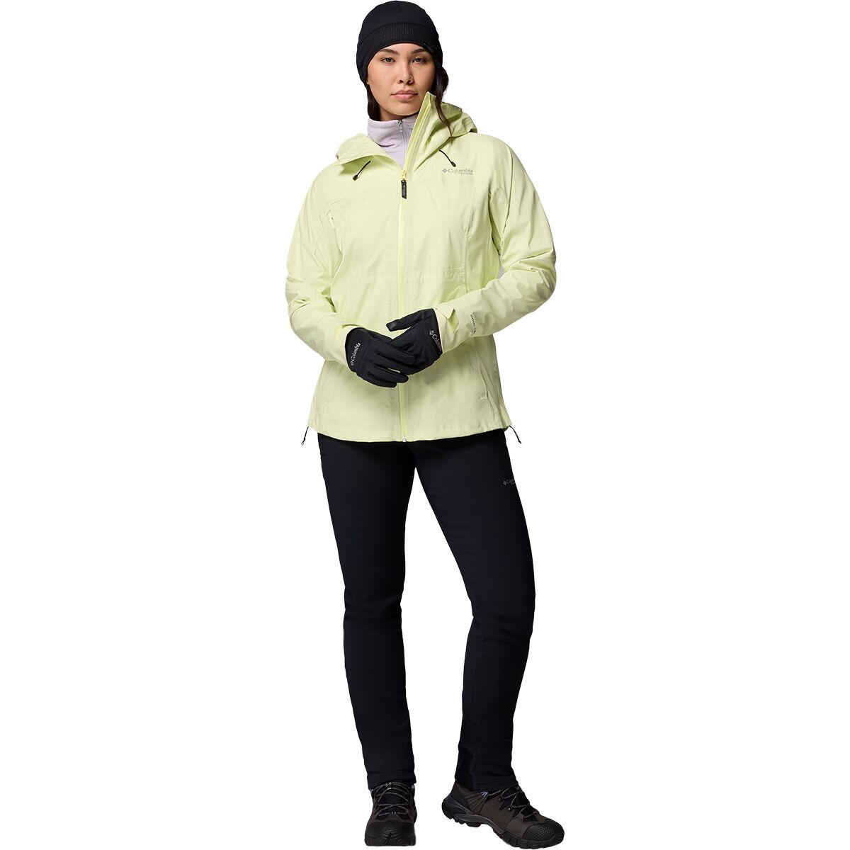 Женская куртка Columbia Northwest Explorer 3L Shell, цвет: Мглистый — фото 12