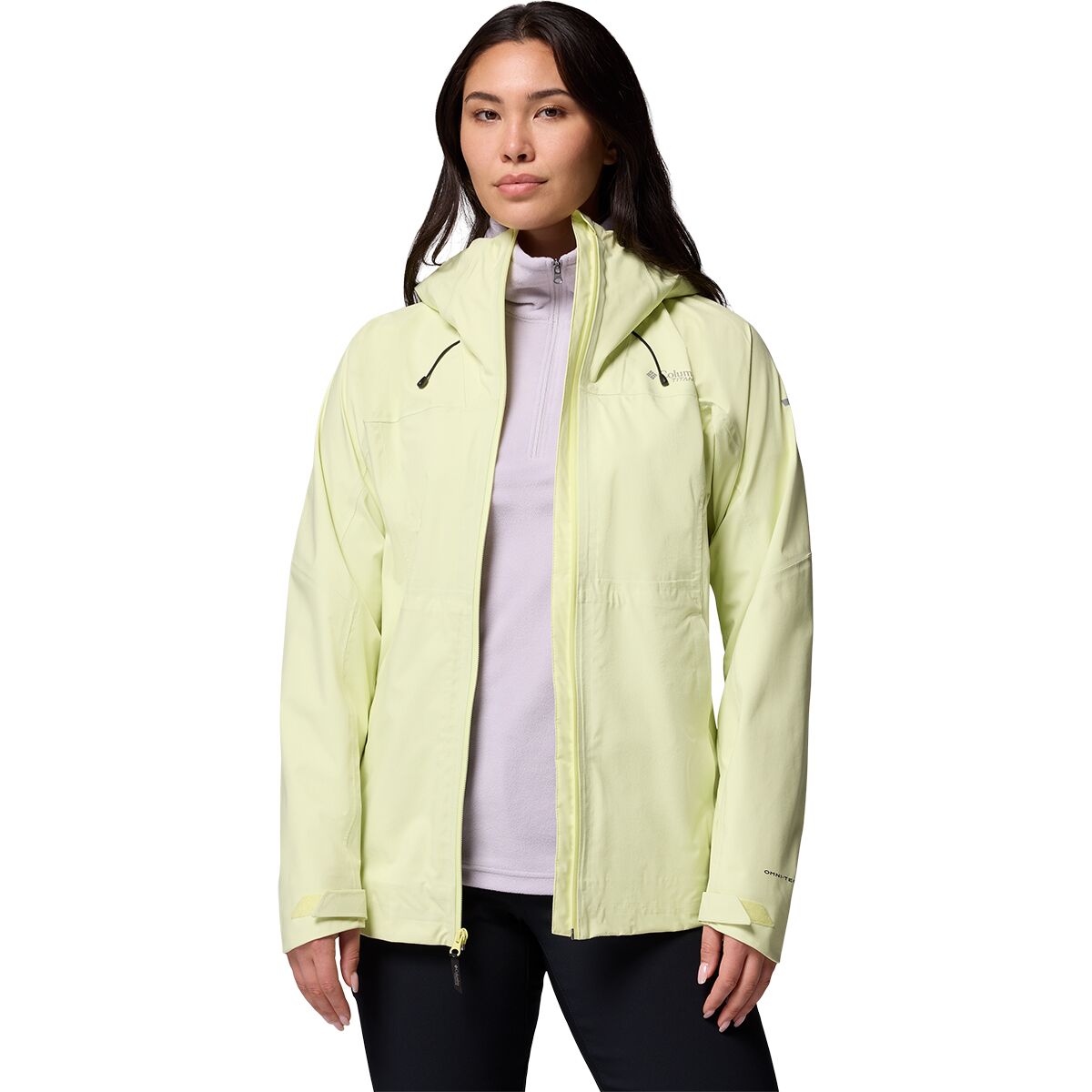 Женская куртка Columbia Northwest Explorer 3L Shell, цвет: Мглистый — фото 3