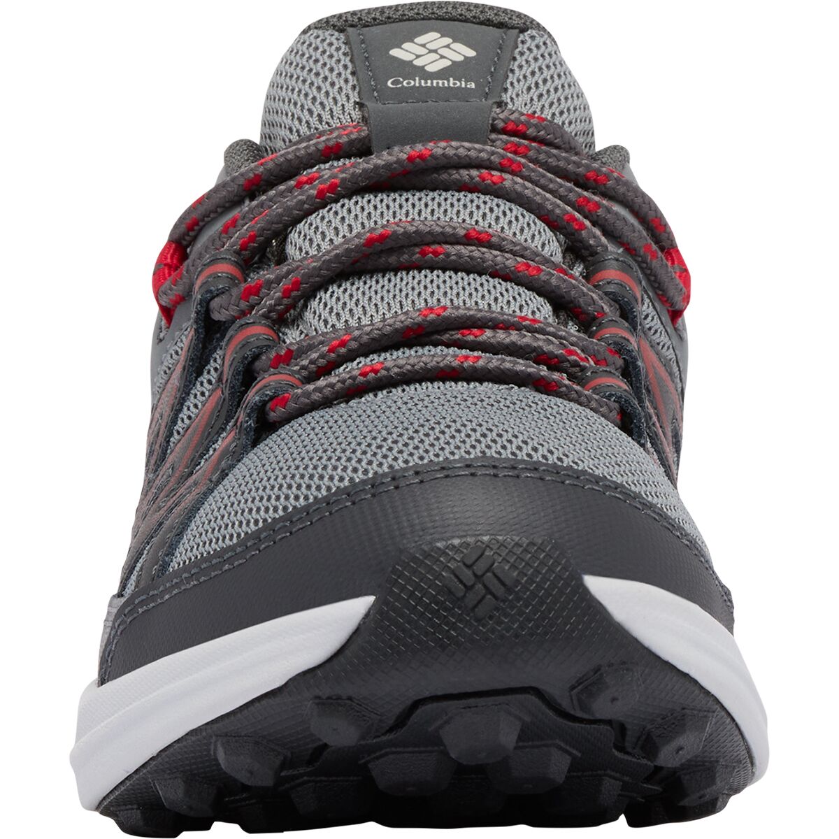 Детские кроссовки Columbia Peakfreak Rush Waterproof, цвет: Серый стальной / Красный — фото 8