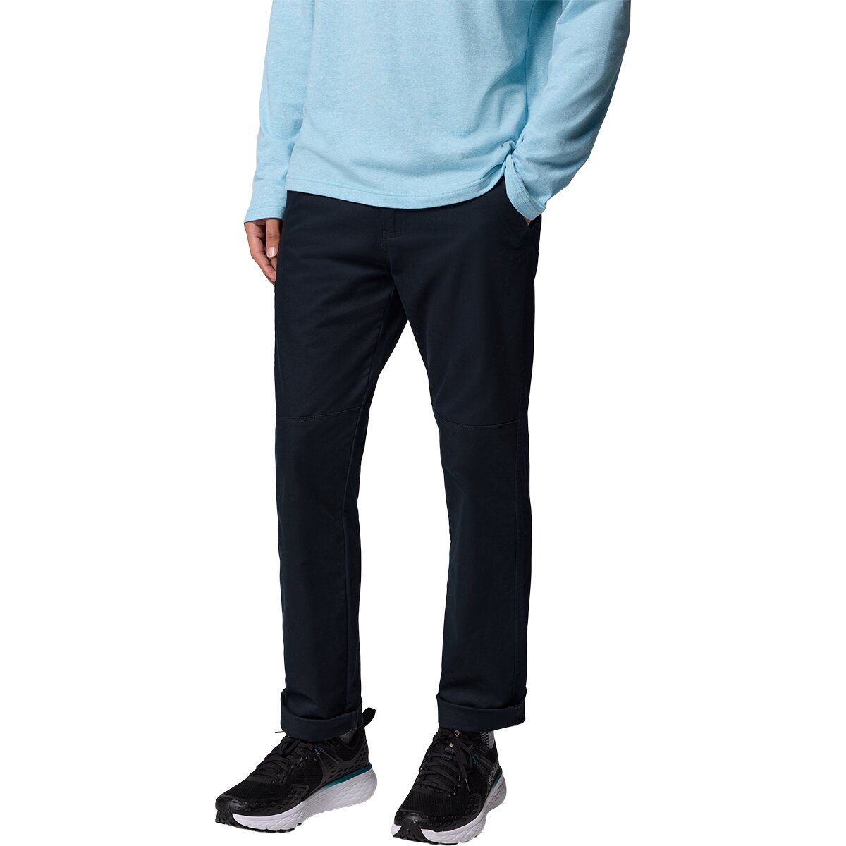 Мужские брюки Columbia Pitchstone Outdoor Pant, цвет: Чёрный — фото 2