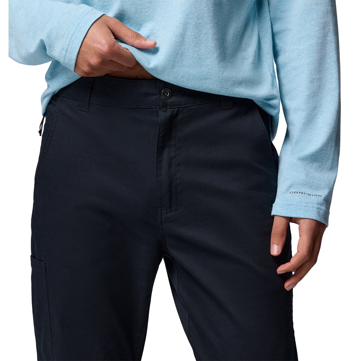 Мужские брюки Columbia Pitchstone Outdoor Pant, цвет: Чёрный — фото 3