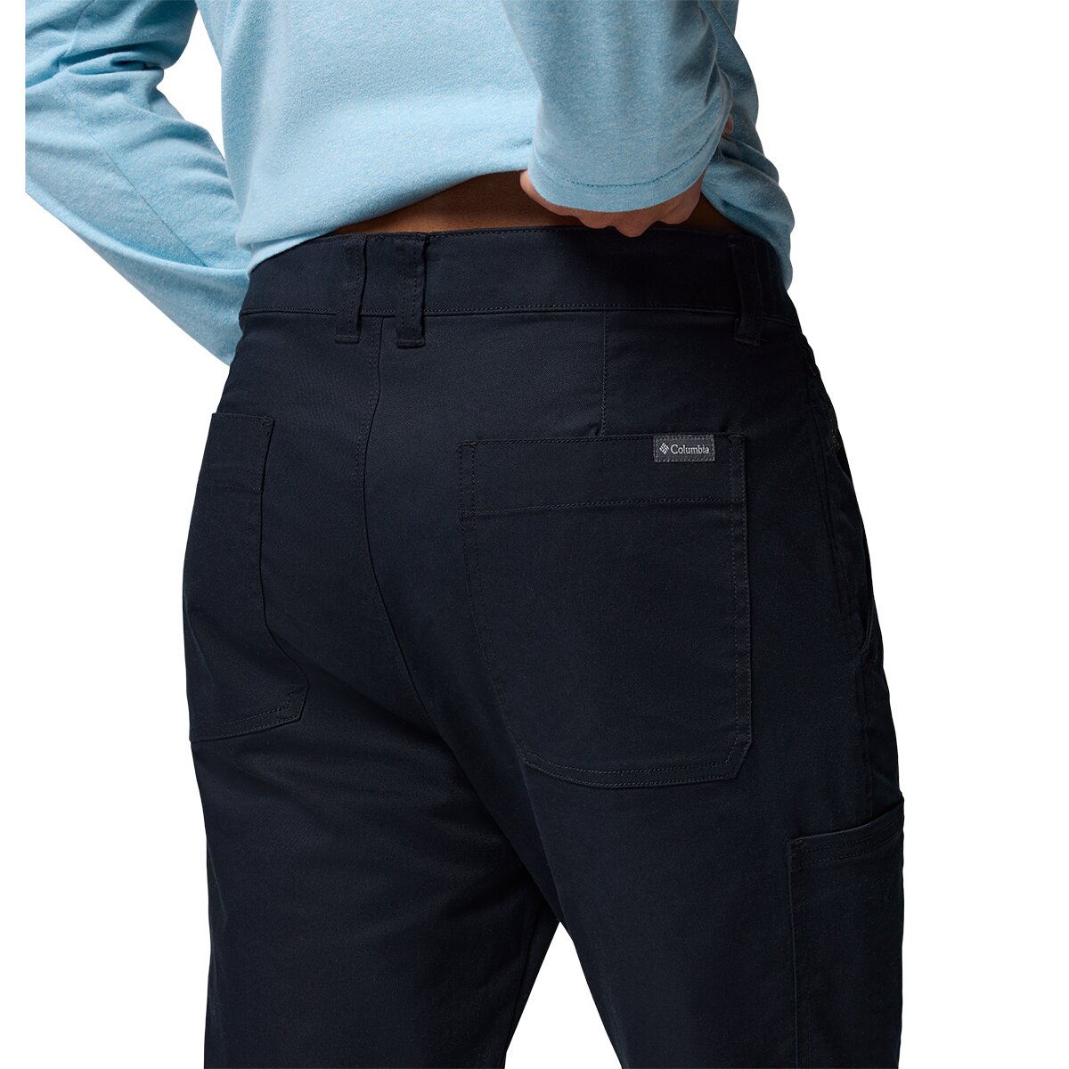 Мужские брюки Columbia Pitchstone Outdoor Pant, цвет: Чёрный — фото 5