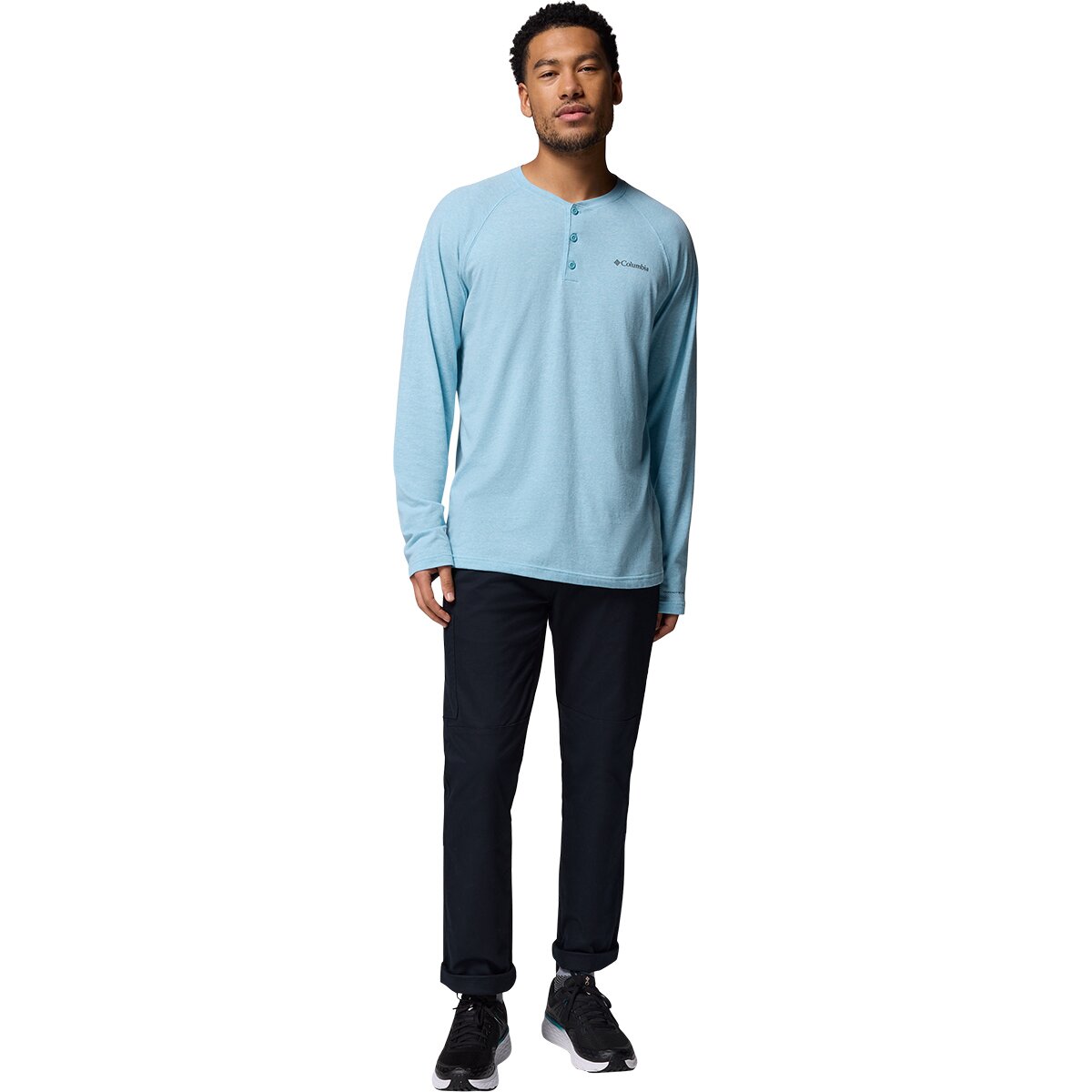 Мужские брюки Columbia Pitchstone Outdoor Pant, цвет: Чёрный — фото 7