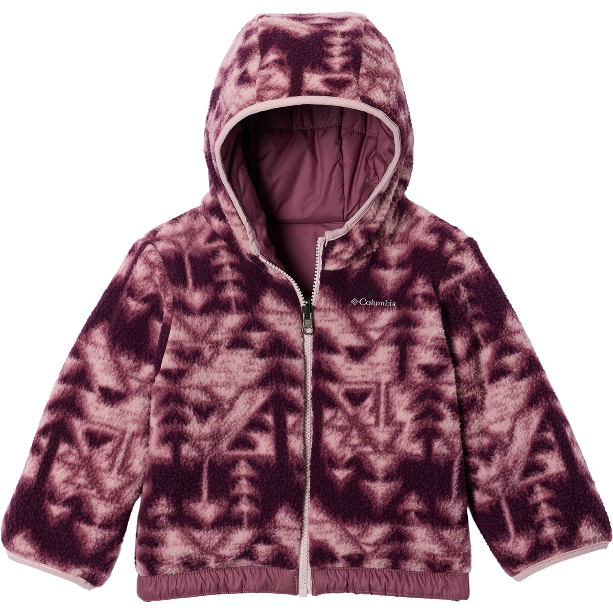 Детская куртка Columbia Double Trouble III Jacket - Toddlers', цвет: Состаренный розовато-лиловый — фото 2