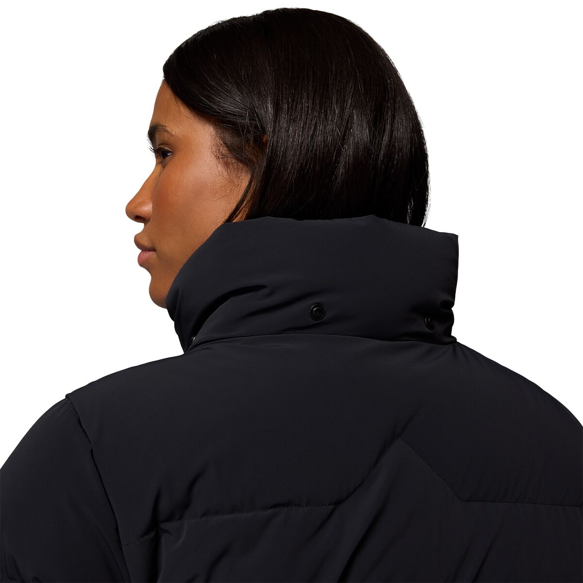 Женская куртка Columbia Amaze Puff Hooded, цвет: Чёрный — фото 11