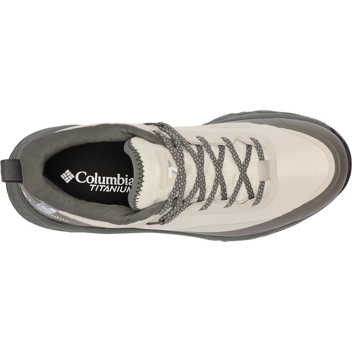 Женские кроссовки Columbia Tellurix Titanium Outdry Hiking, цвет: Облачный серый / Угольный — фото 10