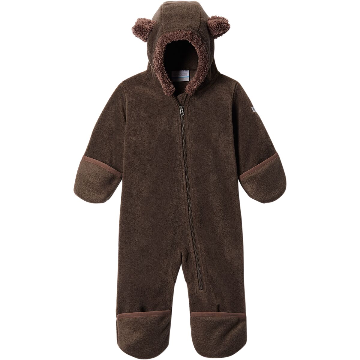 Детские комбинезоны Columbia Tiny Bear II Bunting - Infants', цвет: Коричневый — фото 2