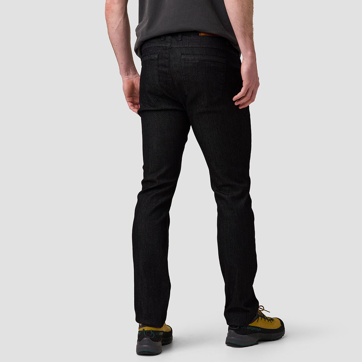 Мужские брюки Coalatree Decaf Denim Slim Pant, цвет: Чёрный — фото 4