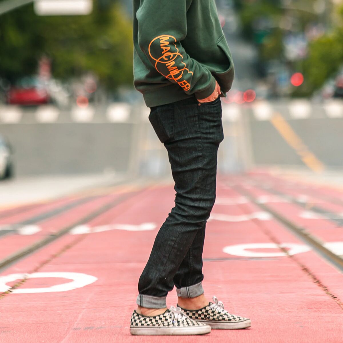 Мужские брюки Coalatree Decaf Denim Slim Pant, цвет: Чёрный — фото 3