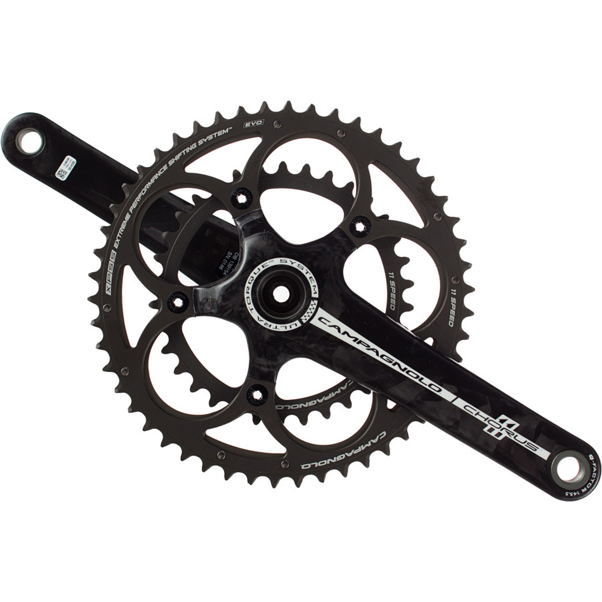 Pédalier Campagnolo Chorus 11 Vitesses Ultra Torque 5 Bras Carbone 172,5mm - Occasion