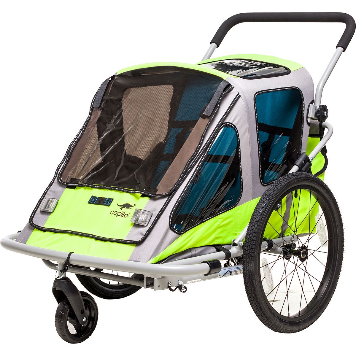 copilot double bike trailer