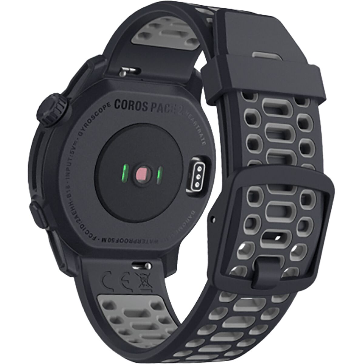 Coros Pace 2 Premium GPS Sport Watch w/Silicone Band Accessories
