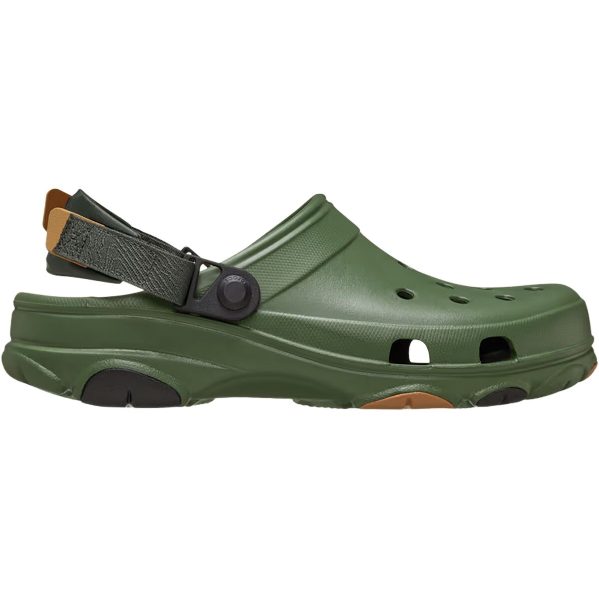 Сабо Crocs Classic All-Terrain Clog, цвет: Армейский зелёный