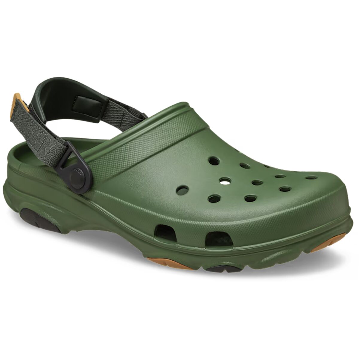 Сабо Crocs Classic All-Terrain Clog, цвет: Армейский зелёный — фото 2