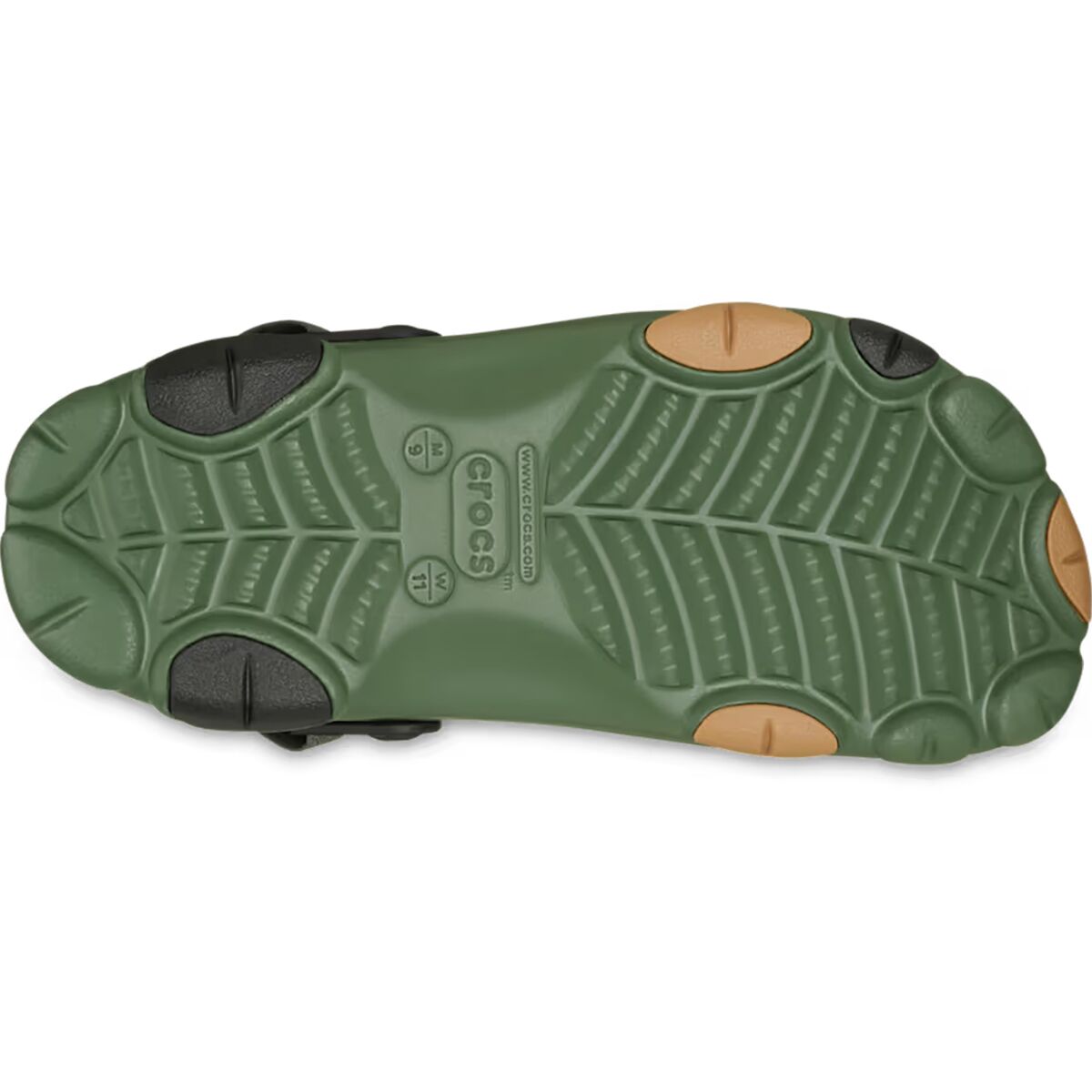 Сабо Crocs Classic All-Terrain Clog, цвет: Армейский зелёный — фото 3