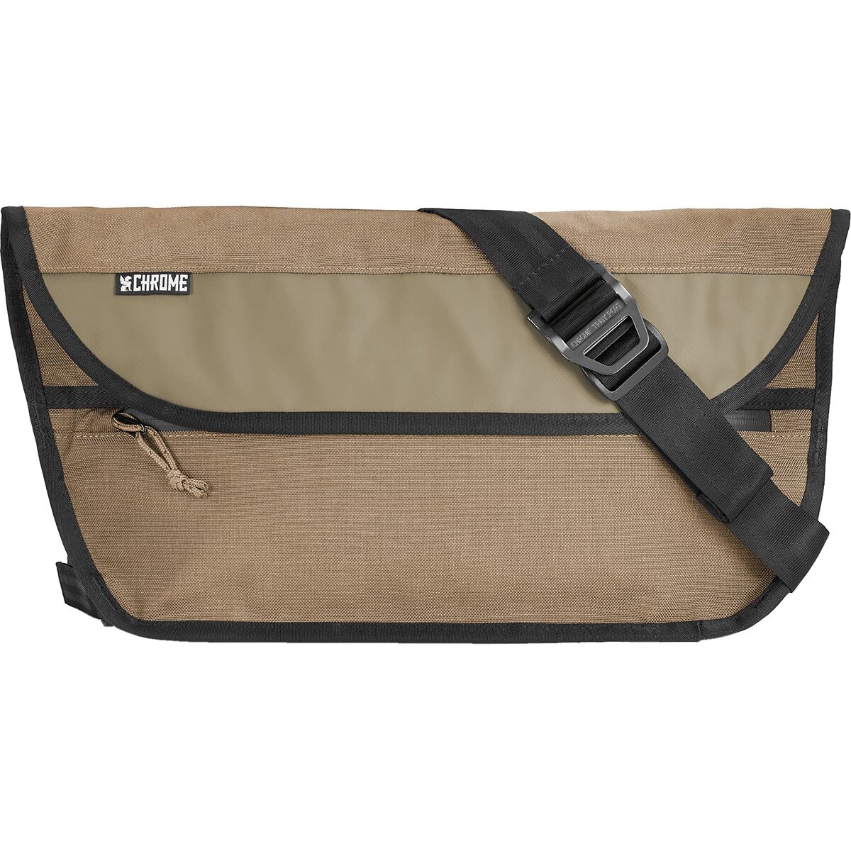 Chrome Simple Messenger Bag