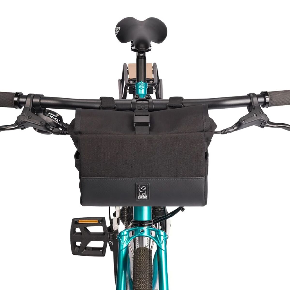 Chrome Doubletrack Handlebar Bag Bike