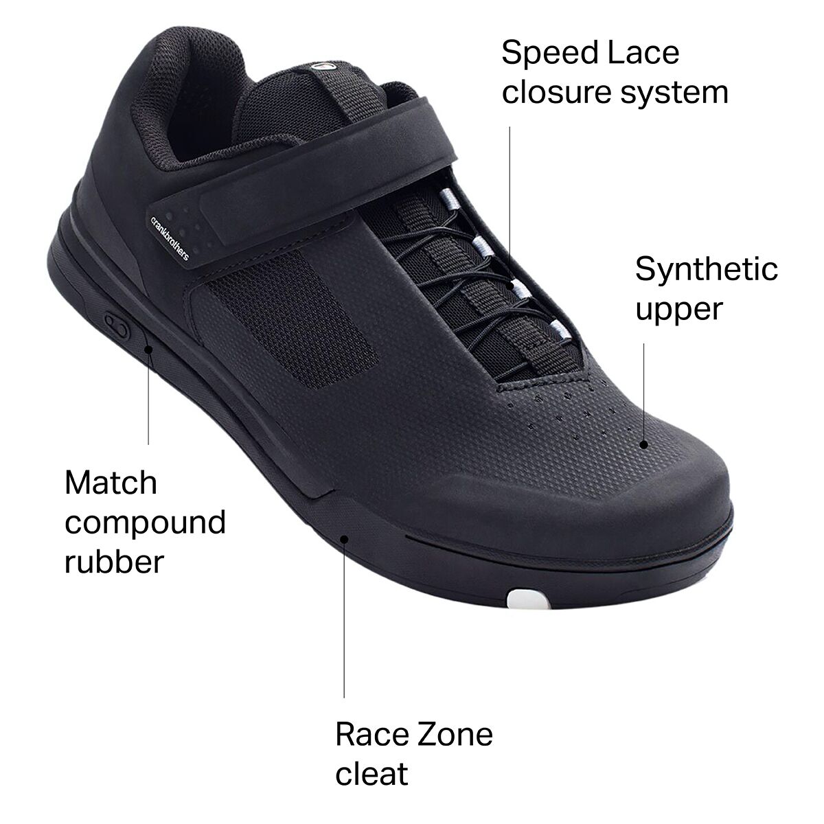 Crank Brothers Mallet Speedlace Mountain Bike Shoe