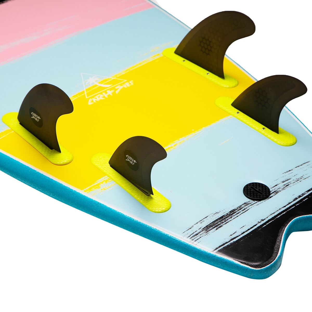 サーフィン・ボディボード Catch Surf Hi-Perf Safety Edge Tri Safety-Edge Tri Fin Set – Catch Surf USA