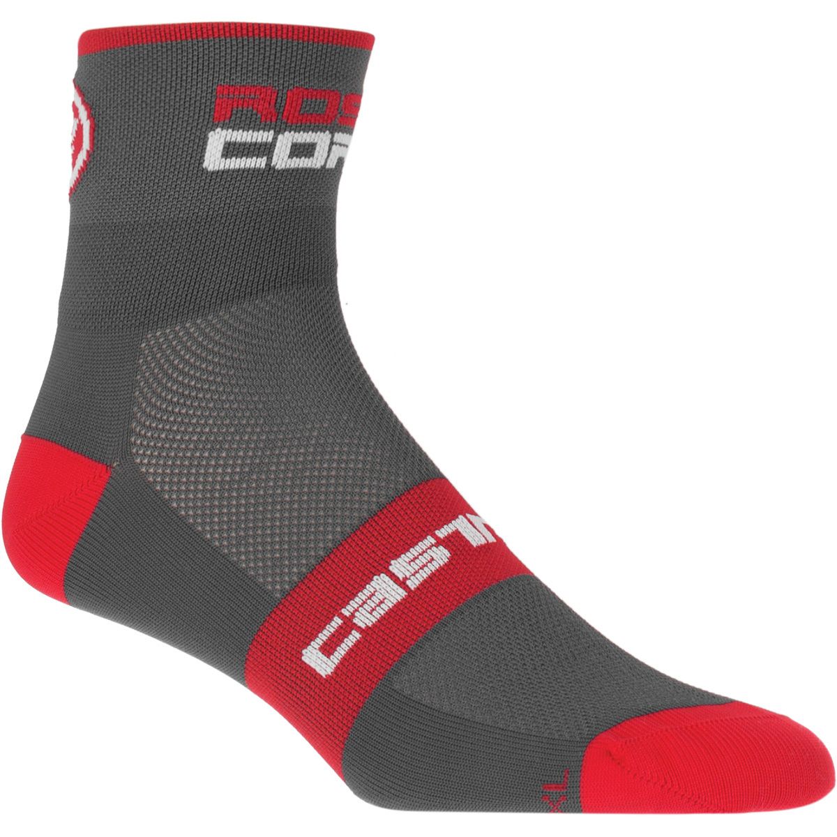 Chaussettes CASTELLI Rosso Corsa W 11 - Femme, Respirantes, Cyclisme