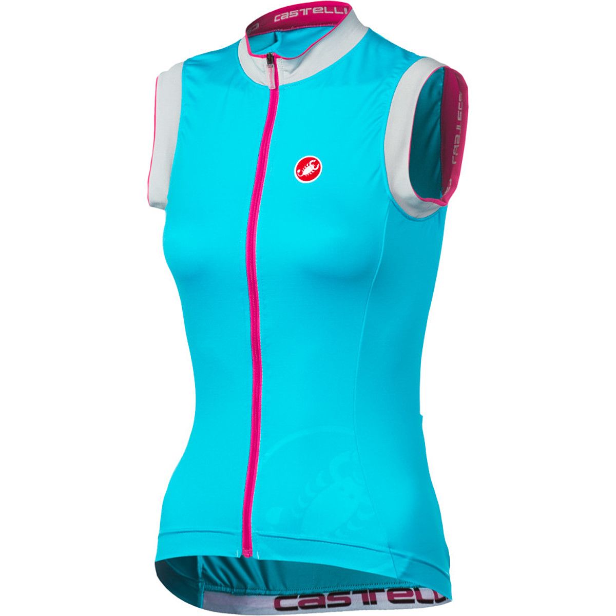 Castelli Perla FullZip Sleeveless Women's Jersey Bike