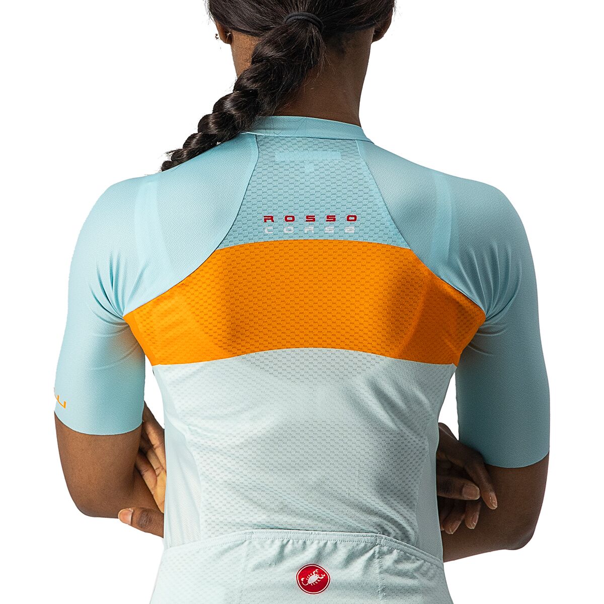 Castelli Fietsshirt Korte Mouwen Dames Rood - CASTELLI AERO PRO W