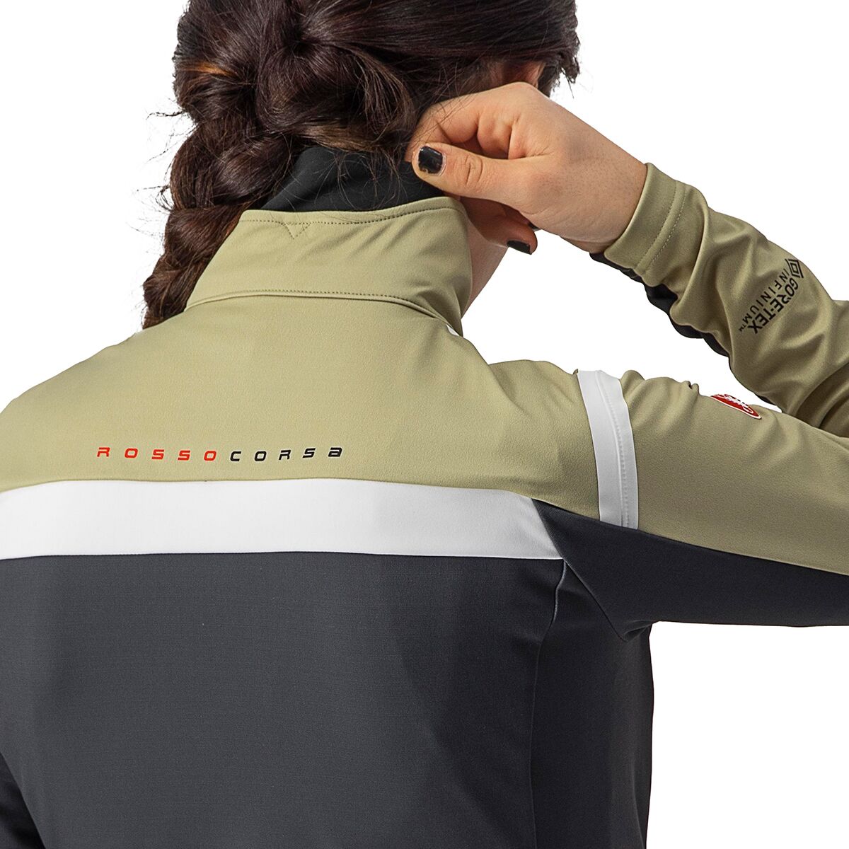 Giacca Donna Alpha Ros 2 W Light Di Castelli - Leggera, Impermeabile E Traspirante - Foto 8