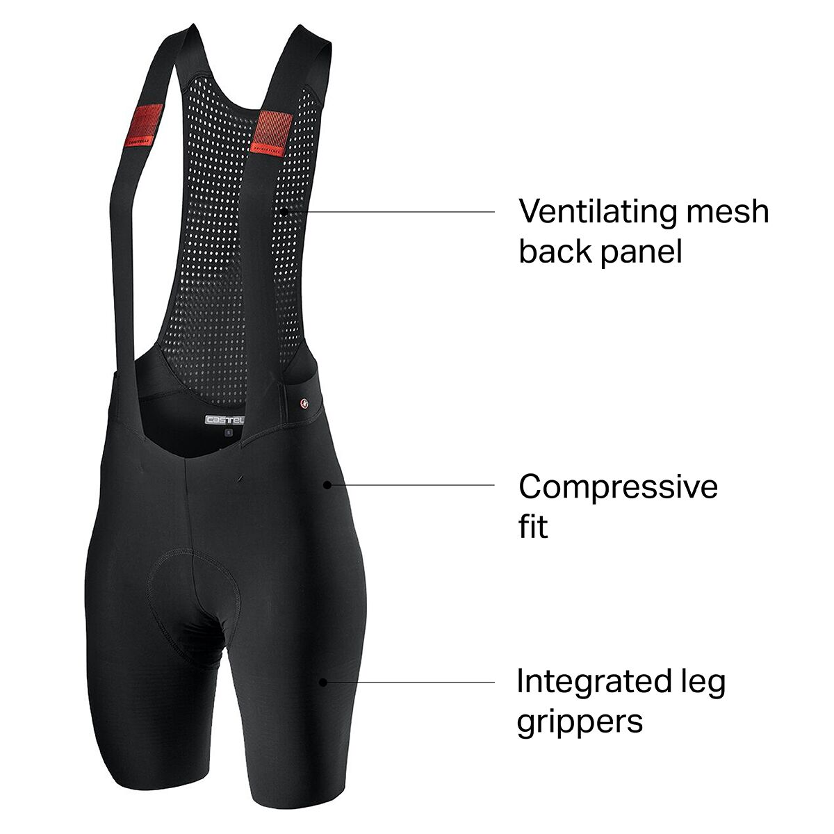 Castelli Premio Bib Shorts, Blue | Bikeinn