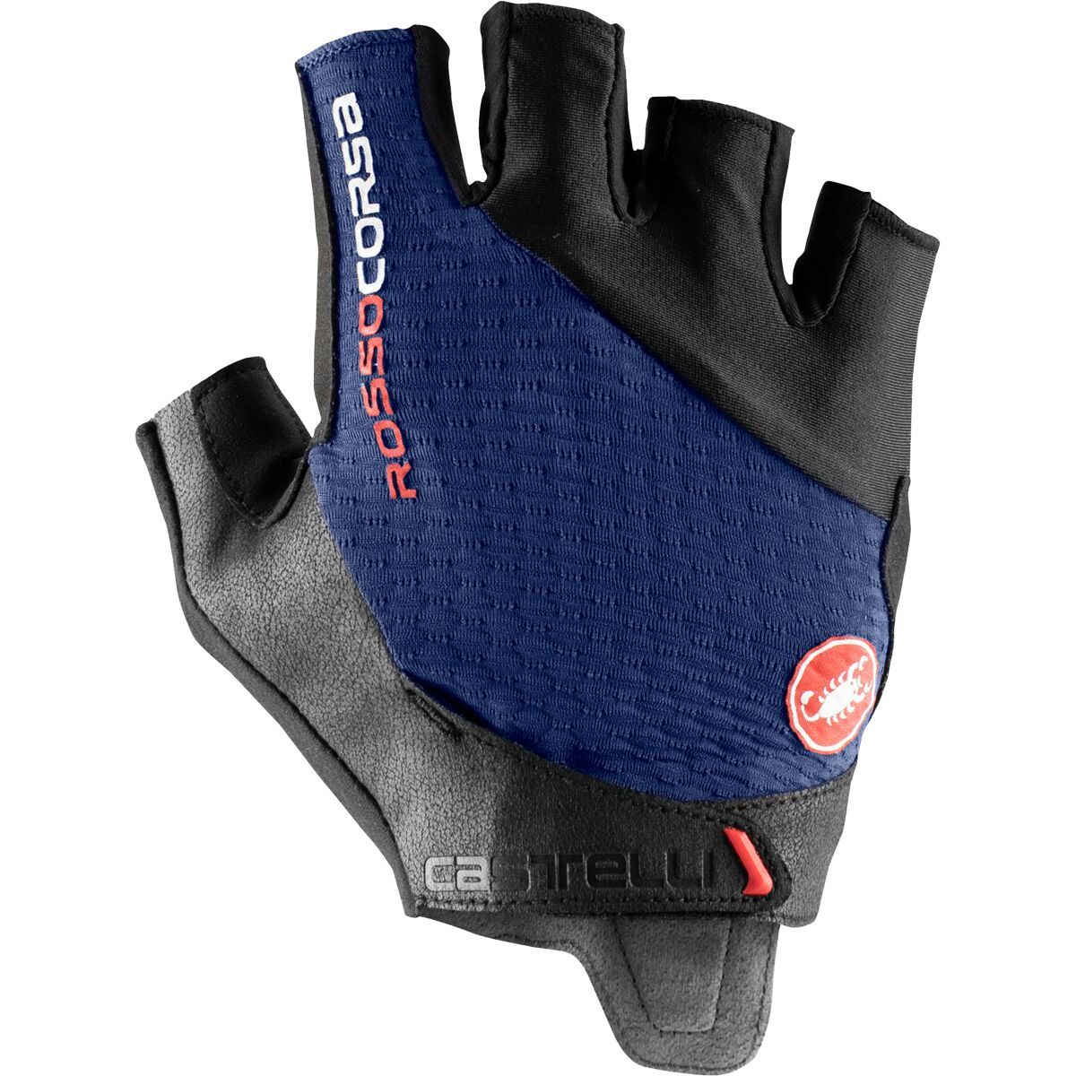 Gants De Vélo Demi-doigt Castelli Rosso Corsa – Neuf Avec étiquettes – Classique