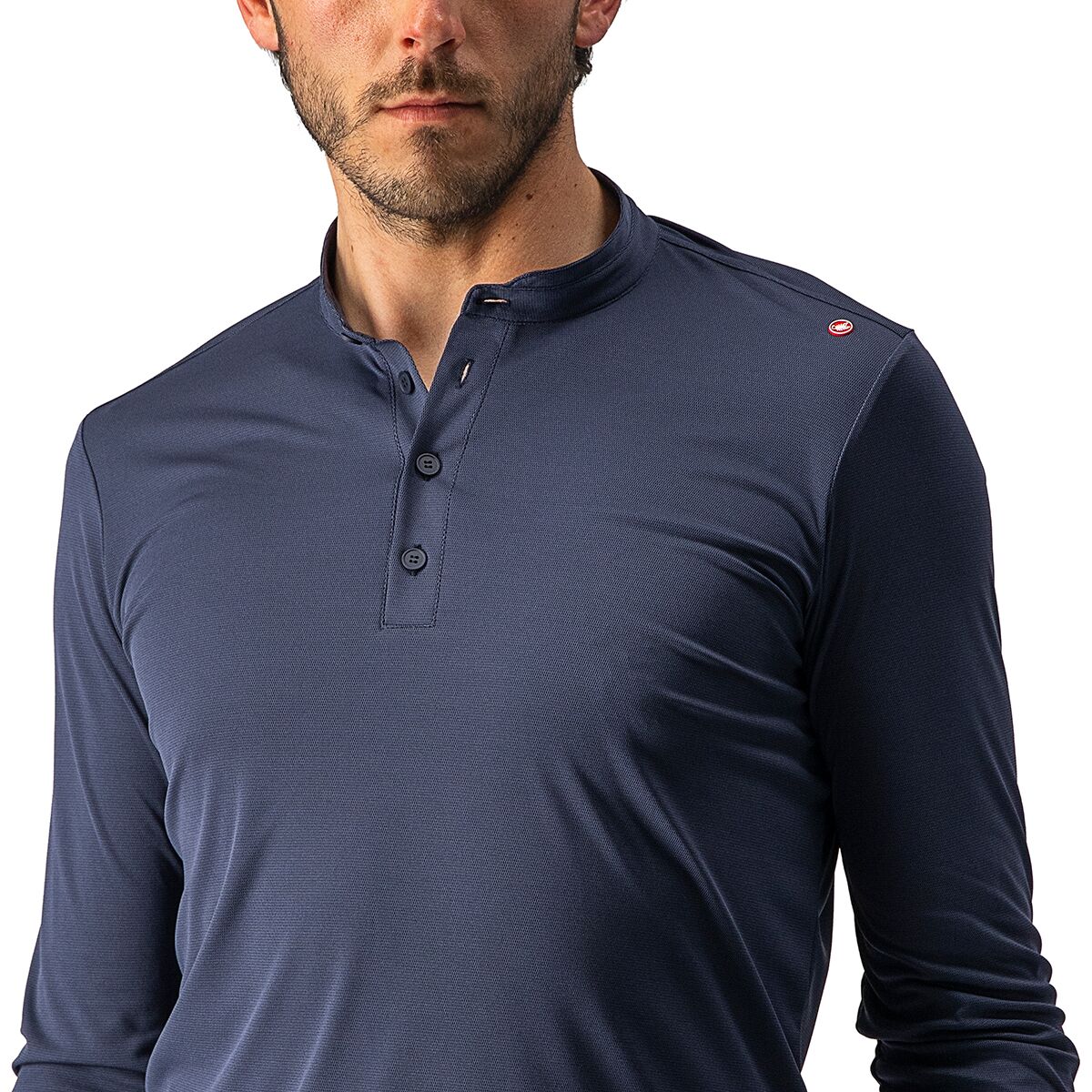 Castelli Tech 2 Long-Sleeve Henley - Men´s