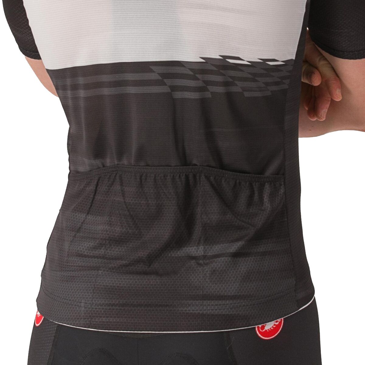 CASTELLI Maglia Lunga Donna #Giro105 Comp. Tessuto Riciclato Aerodinamico, Tasche Posteriori, Cerniera Con Tiretto Dorato. Vestibilità Aero Race.