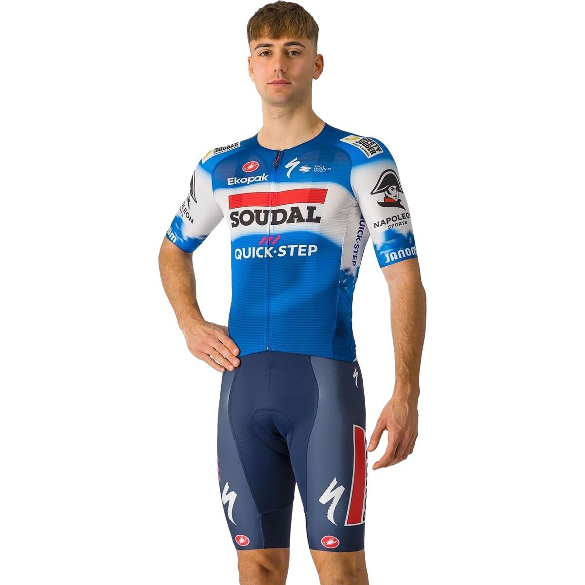 Castelli Soudal/Q-S Free Aero RC Pro Bib Short - Men´s