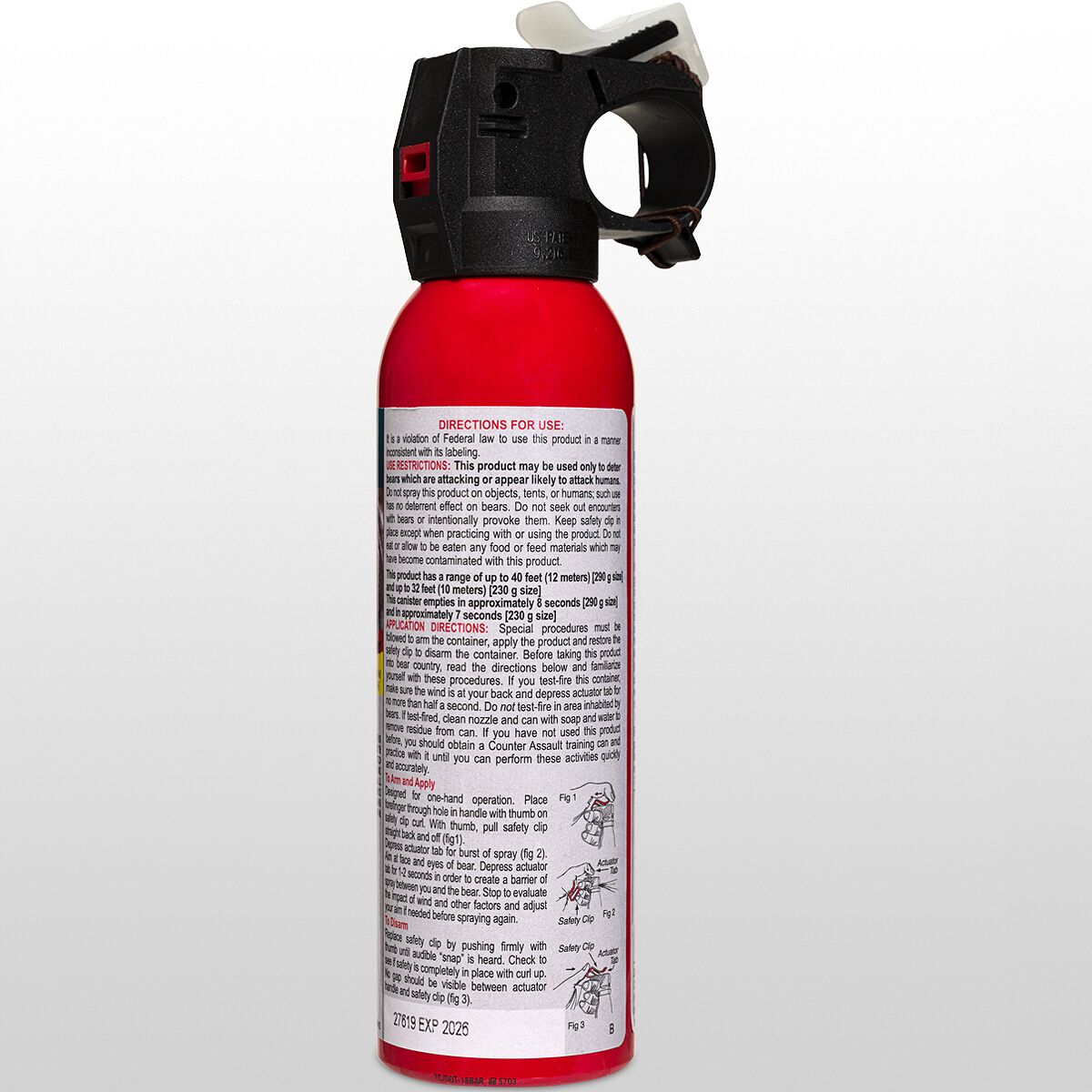 Counter Assault 8.1oz Bear Deterrent Spray
