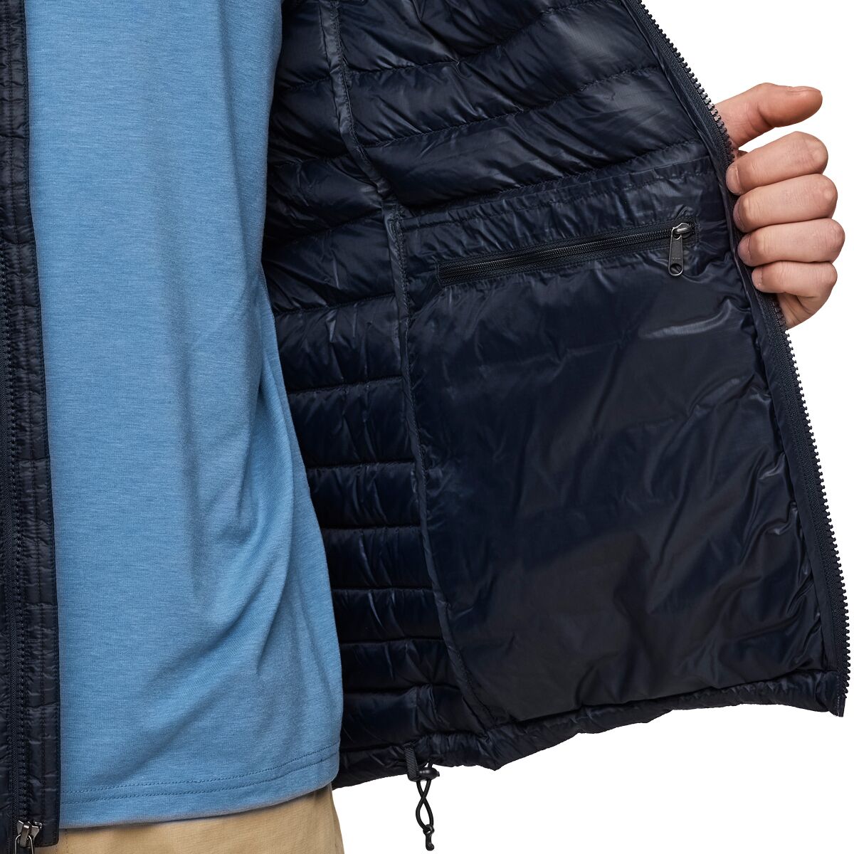 Мужская куртка Cotopaxi Fuego Down Jacket, цвет: Карбоновый — фото 8