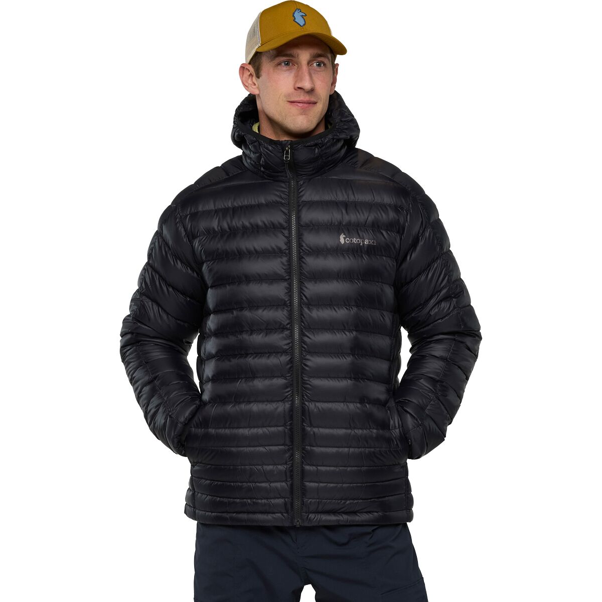 Мужская куртка Cotopaxi Fuego Hooded Down Jacket, цвет: Чёрный