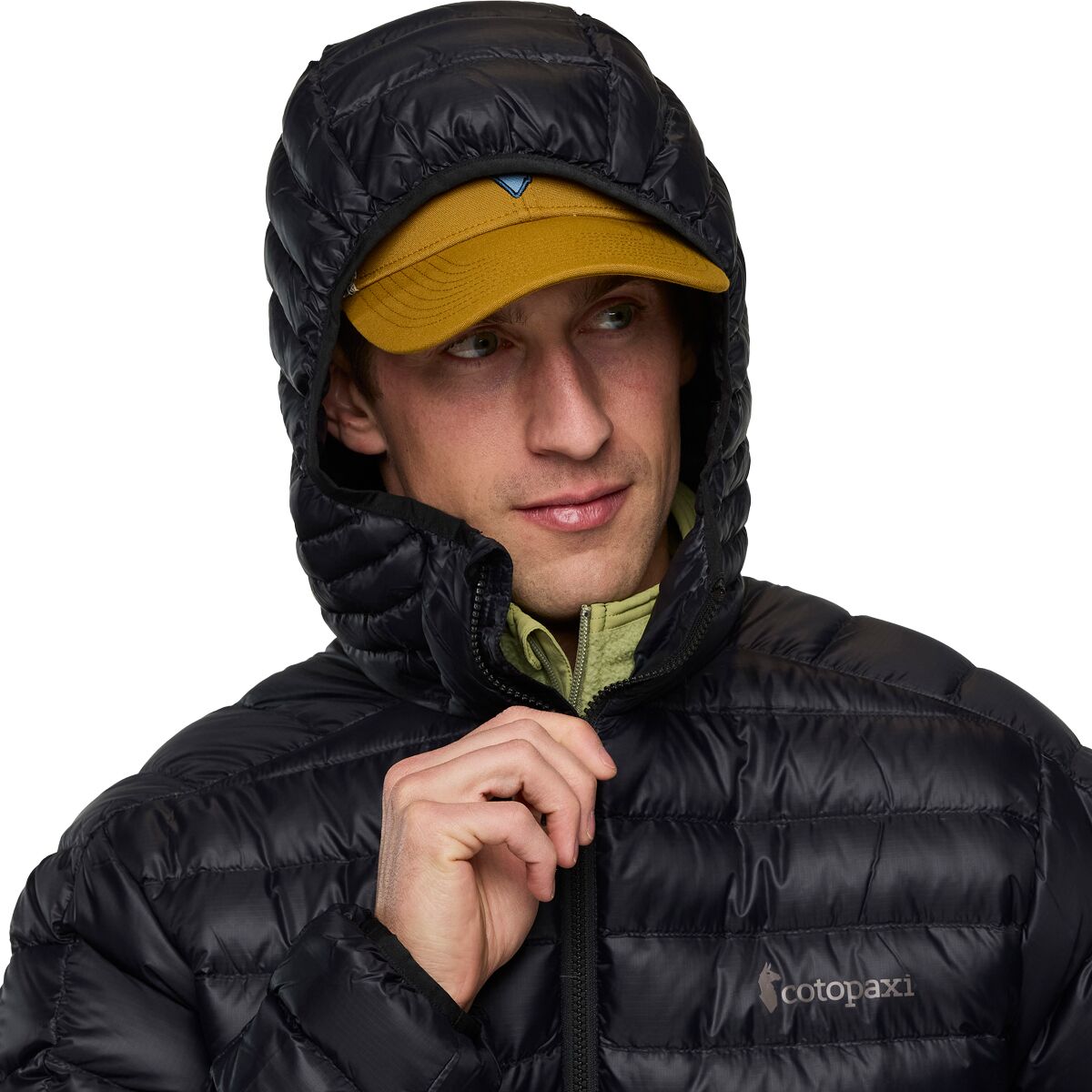 Мужская куртка Cotopaxi Fuego Hooded Down Jacket, цвет: Чёрный — фото 8