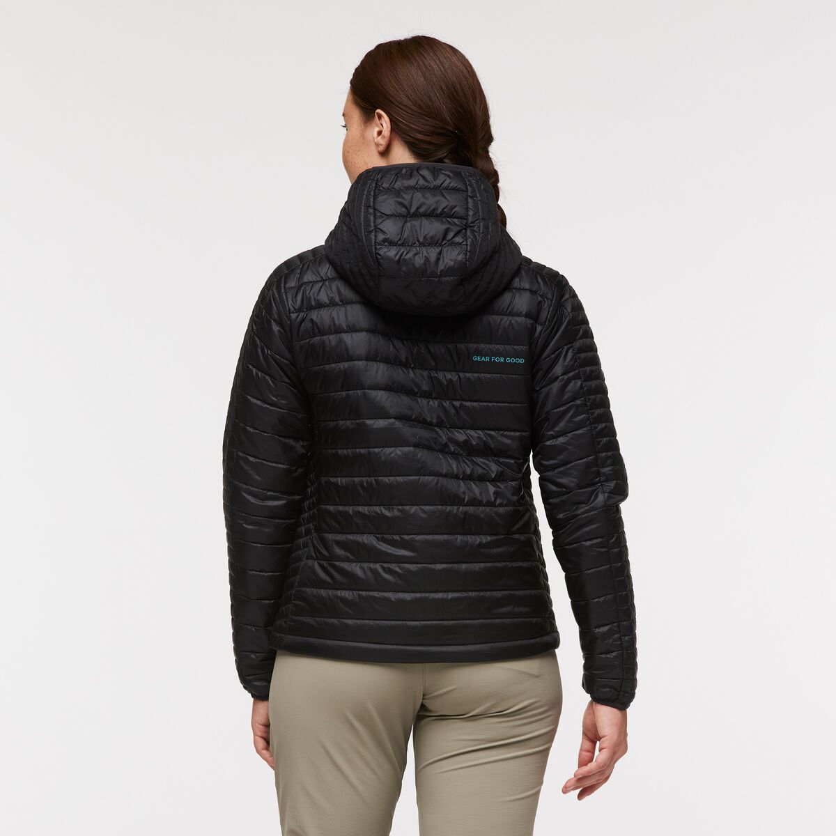 Женская куртка Cotopaxi Capa Insulated Hooded, цвет: Чёрный — фото 2