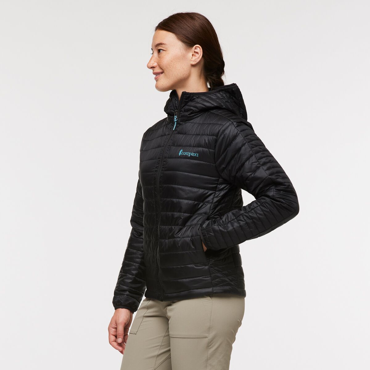 Женская куртка Cotopaxi Capa Insulated Hooded, цвет: Чёрный — фото 8